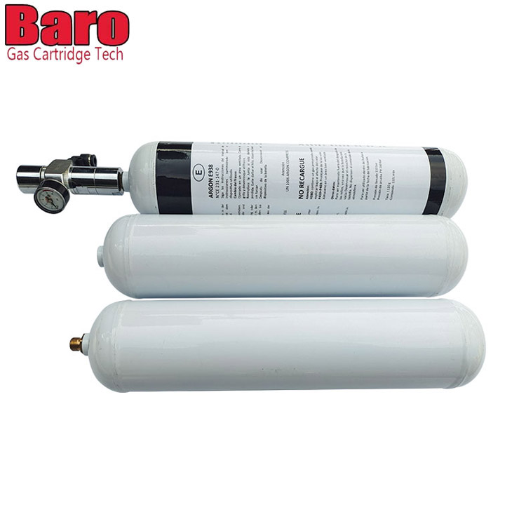 Kawruh nggunakake silinder karbon dioksida